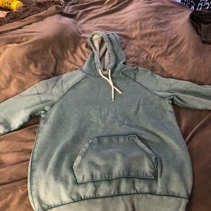 Blue hoodie